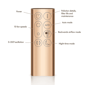 Dyson Purifier Cool Formaldehyde Air Purifier | White and Gold | TP09