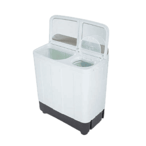 Haier Semi Automatic Washing Machine | 7 Kg | Toughened Glass | White | HTW70-178N