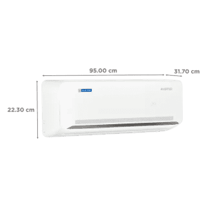 Blue Star 5 in 1 Convertible Inverter Split AC | 1.5 Ton | 5 Star | White | IC518NNUR