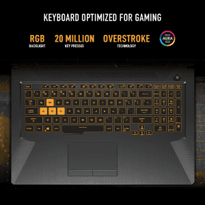 ASUS TUF A15 Gaming Laptop | AMD Ryzen 7 Octa Core 7435HS | 16 GB | 512 GB SSD | 4 GB Graphics NVIDIA GeForce RTX 2050 | Graphite Black | FA566NFR-HN259W