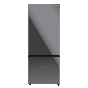 Panasonic Double Door Bottom Mount Refrigerator | 357 L | 2 Star | Prime Convertible 6 Stage Smart Inverter Frost-Free | NR-BK418BGMN