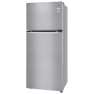 LG Double Door Refrigerator | 398 L | 2 Star | Frost Free Smart Inverter | Shiny Steel | GL-S422SPZY FPZZEBN