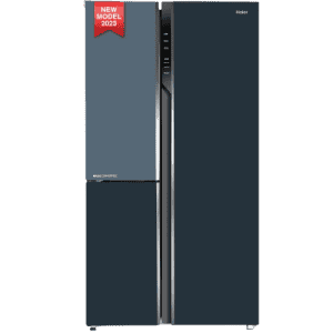 Haier Side by Side Refrigerator | 598L |  3-Star |  Expert Inverter | Grey Onyx Glass | HRT-683GOG-P