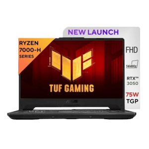 ASUS TUF A15 Gaming Laptop | AMD Ryzen 7 Octa Core 7435HS | 16 GB | 512 GB SSD | 4 GB Graphics NVIDIA GeForce RTX 2050 | Graphite Black | FA566NFR-HN259W