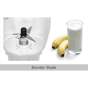 Bosch TrueMixx Juicer Mixer Grinder | 750 W | 4 Jars | Black | MGM6644BIN