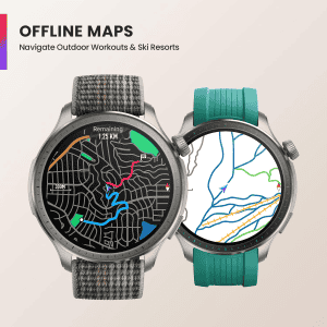 Amazfit Balance Smart Watch | 46mm | Dual-Band GPS | BT Calling | Black