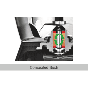 Bosch TrueMixx Juicer Mixer Grinder | 750 W | 4 Jars | Black | MGM6644BIN
