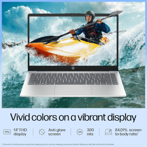 HP Laptop | Intel Core Ultra 5 125H | 16 GB | 512 GB SSD | Natural Silver | 14-gr1022TU
