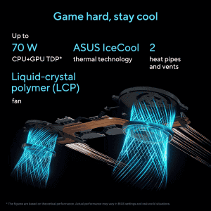ASUS Gaming V16 Gaming Laptop | Intel Core 5 210H | 16 GB | 512 GB SSD | 6 GB Graphics | NVIDIA GeForce RTX 4050 | Matte Black | V3607VU-RP550WS