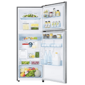 Samsung  Frost Free Double Door Refrigerator | 336 L | 3 Star | Elegant Inox | RT37A4633S8/HL
