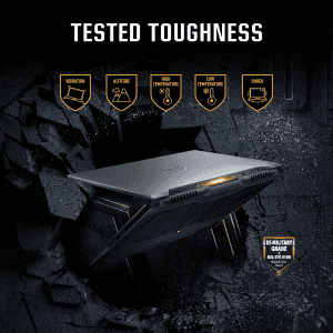 ASUS TUF Gaming F16 Gaming Laptop | Intel Core 5 210H | 16 GB | 512 GB SSD | 4 GB Graphics NVIDIA GeForce RTX 3050A | 144 Hz | Mecha Gray | FX607VB-RL076WS