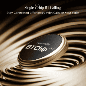 boAt Enigma Daze Smartwatch | Functional Crown, SOS with Location Tracking, Watch Face Studio | Metallic Gold