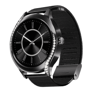 boAt enigma Gem Smartwatch | AMOLED Display | Single Chip BT Calling | Metallic Black