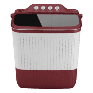 Lloyd Top Loading Semi Automatic Washing Machine | 7.5 kg | Dark Maroon | GLWS755ELDDM