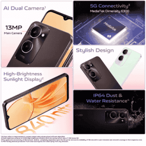 vivo Y28e 5G | 4GB | 64GB | Breeze Green