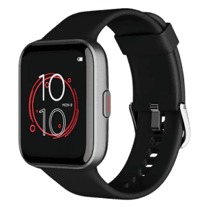 boAt Wave Connect Smartwatch | 4.64 cm (1.69 Inch) HD Display | Bluetooth Calling | Charcoal Black