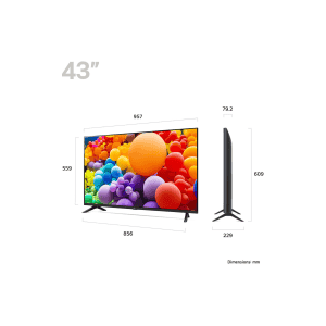 LG 4K Smart TV | 109 cm (43 Inch) | 43UT73006LA ATRQ
