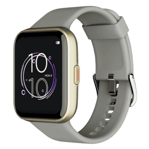 boAt Wave Connect Smartwatch | 4.64 cm (1.69 Inch) HD Display | Bluetooth Calling | Cool Grey