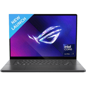 ASUS ROG Zephyrus G16 Gaming Laptop | Intel Core Ultra 7 155H | 16 GB | 1 TB SSD | 8 GB Graphics NVIDIA GeForce RTX 4060 | Eclipse Gray | GU605MV-CO711WS