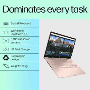 HP Pavilion 14 X360 Laptop | Intel Core i7 13th Gen 1355U | 16 GB | 512 GB SSD | Gray | 14-EK1152TU