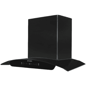 Faber Sunny IN HC SC FL LG Chimney | 75 Cm | Black