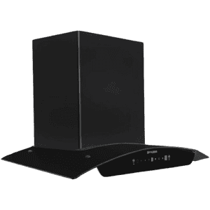 Faber Sunny IN HC SC FL LG Chimney | 75 Cm | Black