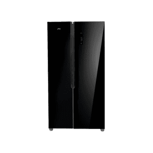 Godrej Side by Side Refrigerator | 600L | Eon Velvet Opera Black | 3 Star | RS EONVELVET 646C RIT OP BK SBS
