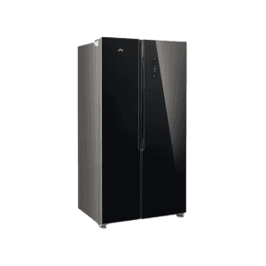 Godrej Side by Side Refrigerator | 600L | Eon Velvet Opera Black | 3 Star | RS EONVELVET 646C RIT OP BK SBS