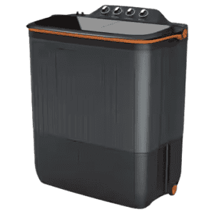 Lloyd Semi Automatic Top Load Washing Machine | 8 kg | 5 Star | Grey | GLWS805EXAVG