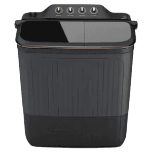 Lloyd Semi Automatic Top Load Washing Machine | 8 kg | 5 Star | Grey | GLWS805EXAVG