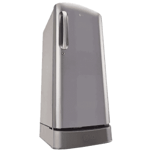 LG Single Door Refrigerator | 185 L | 5 Star | Shiny Steel | GL-D201APZU BPZZEBN