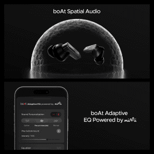 boAt Nirvana X TWS Bluetooth Earbuds | Cosmic Onyx
