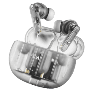 boAt Airdopes 191 ANC Bluetooth Ear Buds | Pellucid White