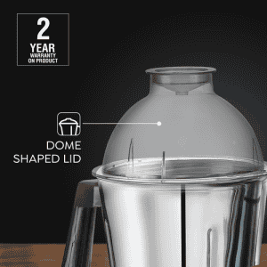 Prestige Grace Mixer Grinder | 750 Watts | 3 Jars