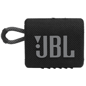 JBL Go 3 Eco Wireless Ultra Portable Bluetooth Speaker | Rugged Fabric Design | Waterproof | Black