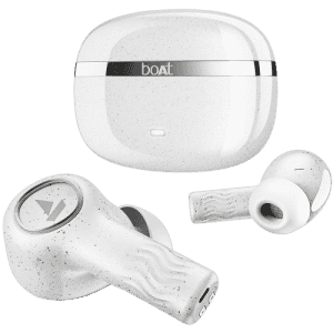 boAt Nirvana Iris Truly Wireless Ear Buds | Quartz White