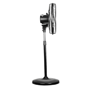 Usha Turbo 180 Pedestal Fan | 450mm | Metal Black