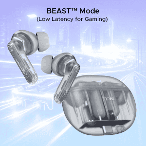 boAt Airdopes 191 ANC Bluetooth Ear Buds | Pellucid White
