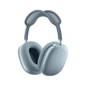 Apple AirPods Max Headphones | Pro Level Active Noise Cancellation | Transparency Mode | Personalised Spatial Audio | USB C Charging | Blue