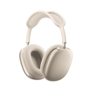 Apple AirPods Max Headphones | Pro Level Active Noise Cancellation | Transparency Mode | Personalised Spatial Audio | USB C Charging | Starlight
