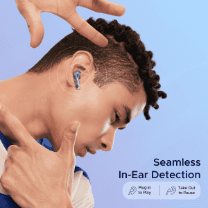 boAt Airdopes 191 ANC Bluetooth Ear Buds | Pellucid White