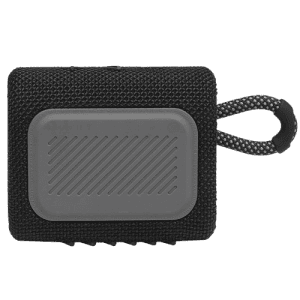 JBL Go 3 Eco Wireless Ultra Portable Bluetooth Speaker | Rugged Fabric Design | Waterproof | Black