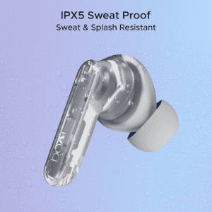 boAt Airdopes 191 ANC Bluetooth Ear Buds | Pellucid White