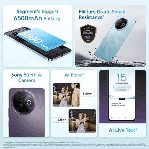 Vivo Y39 5G | 8 GB | 128 GB | Ocean Blue