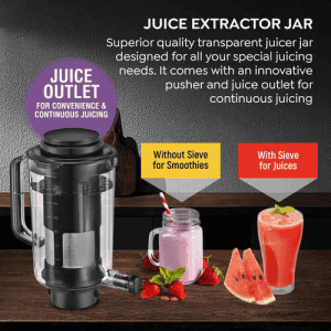 Prestige Prism Mixer Grinder | 750 Watts | 4 Jars
