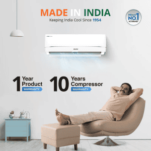 Voltas 183V Vectra Zenith Inverter Split AC | 1.5 Ton | 3 Star | Silver