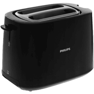 Philips Two slice Pop up toaster with bun warmer | Black | HD2582/90