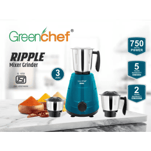 Greenchef Riple Mixer Grinder | 3 Jars | 750 W