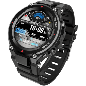 boAt Wave Force 3 BT Calling Smartwatch | GPS Position Tracking | Active Black