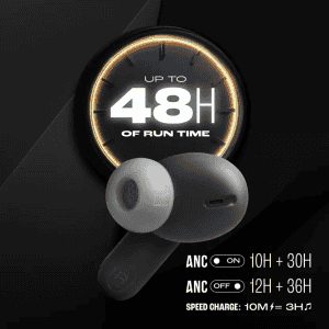 JBL Tune Beam 2 TWS Earbuds | Black | JBLTBEAM2BLK
